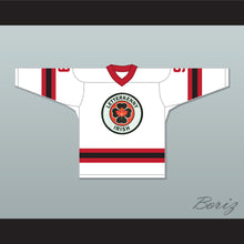 Load image into Gallery viewer, Tyson 9 Letterkenny Irish White Alternate Hockey Jersey