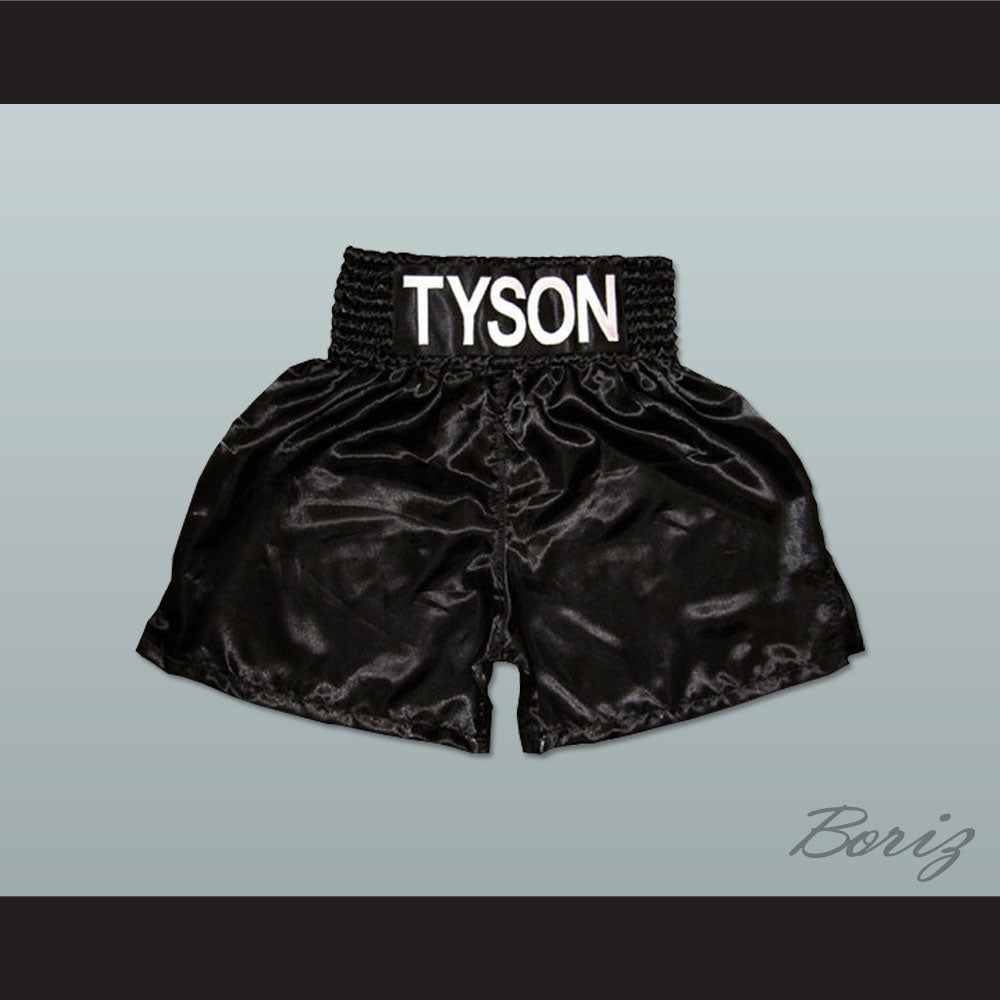 Mike Tyson Black Boxing Shorts