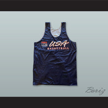 Load image into Gallery viewer, USA Basketball Navy Blue Basketball Jersey