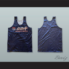 Load image into Gallery viewer, USA Basketball Navy Blue Basketball Jersey