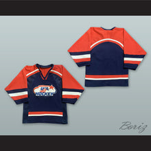 Load image into Gallery viewer, USA Hockey Navy Blue Hockey Jersey