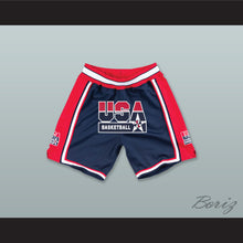 Load image into Gallery viewer, USA National Team Navy Blue Basketball Shorts