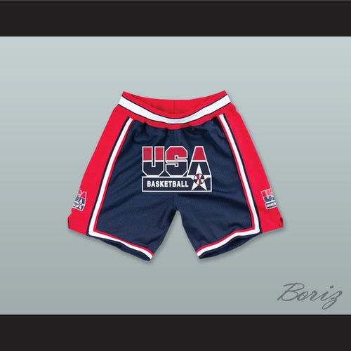 USA National Team Navy Blue Basketball Shorts