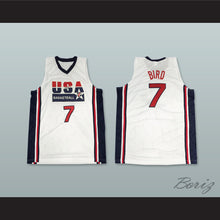 Load image into Gallery viewer, Larry Bird 7 USA Team Home Basketball Jersey