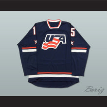 Load image into Gallery viewer, USA National Team Blue Hockey Jersey