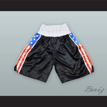 Load image into Gallery viewer, USA United States of America Black Boxing Shorts