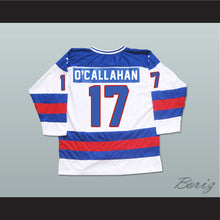 Load image into Gallery viewer, 1980 Miracle On Ice Team USA Jack O&#39;Callahan 17 Hockey Jersey White