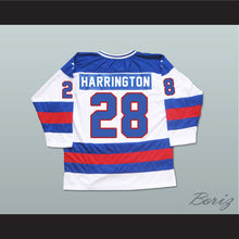 Load image into Gallery viewer, 1980 Miracle On Ice Team USA John Harrington 28 Hockey Jersey White