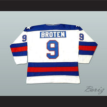 Load image into Gallery viewer, 1980 Miracle On Ice Team USA Neal Broten 9 Hockey Jersey White