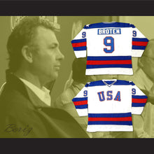 Load image into Gallery viewer, 1980 Miracle On Ice Team USA Neal Broten 9 Hockey Jersey White