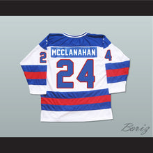 Load image into Gallery viewer, 1980 Miracle On Ice Team USA Rob McClanahan 24 Hockey Jersey White