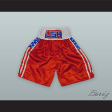 Load image into Gallery viewer, USA United States of America Red Boxing Shorts