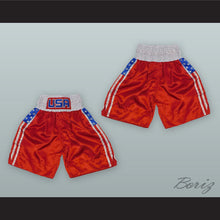 Load image into Gallery viewer, USA United States of America Red Boxing Shorts