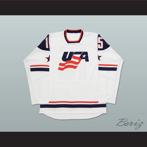 USA National Team White Hockey Jersey