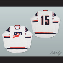 Load image into Gallery viewer, USA National Team White Hockey Jersey