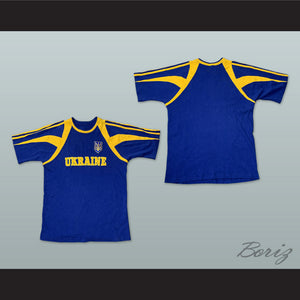 Ukraine National Team Blue Soccer Jersey