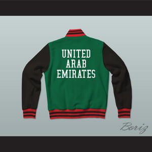 United Arab Emirates Varsity Letterman Jacket-Style Sweatshirt