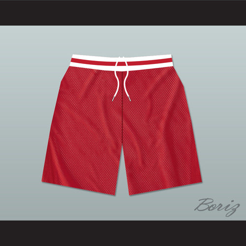 Family Matters Vanderbilt Muskrats High School Red Basketball Shorts