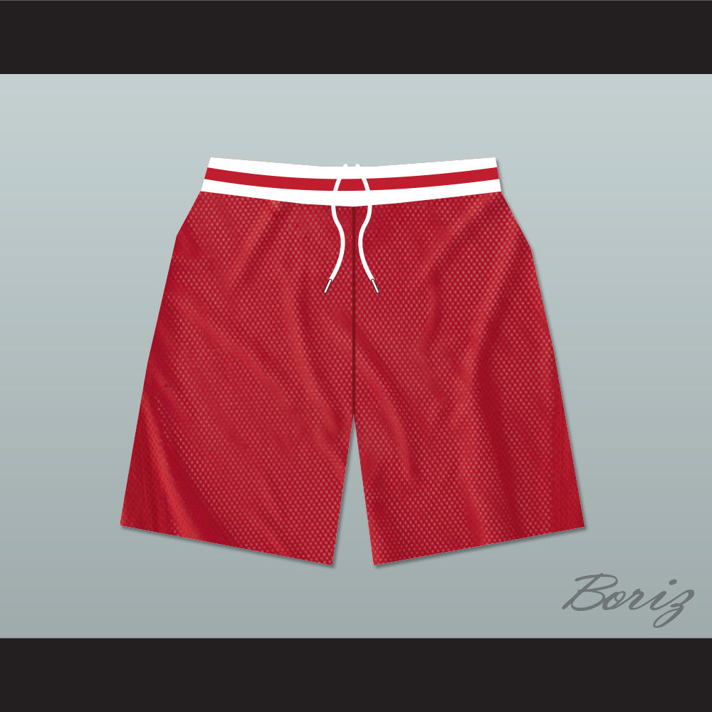 Family Matters Vanderbilt Muskrats High School Red Basketball Shorts