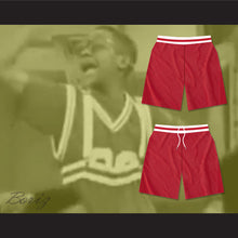 Load image into Gallery viewer, Family Matters Vanderbilt Muskrats High School Red Basketball Shorts