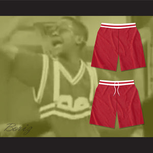 Family Matters Vanderbilt Muskrats High School Red Basketball Shorts