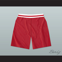 Load image into Gallery viewer, Urkel Family Matters Vanderbilt Muskrats High School Red Basketball Shorts with Patch