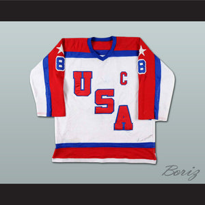 Phil Verchota 8 USA TEAM Hockey Jersey