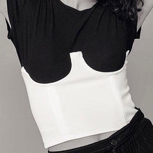 Load image into Gallery viewer, VGH Sexy Off Shoulder Strapless Tank Top Female Summer Crop Tops Corset Bustier Women&#39;s Vest Bralette Fashion Clothes Korean