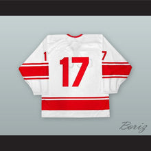 Load image into Gallery viewer, Valeri Kharlamov 17 Soviet Union CCCP National Team White Hockey Jersey