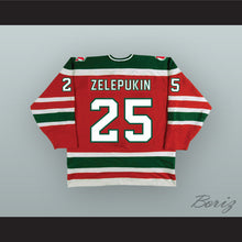 Load image into Gallery viewer, Valeri Zelepukin 25 Utica Devils Red Hockey Jersey