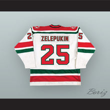 Load image into Gallery viewer, Valeri Zelepukin 25 Utica Devils White Hockey Jersey