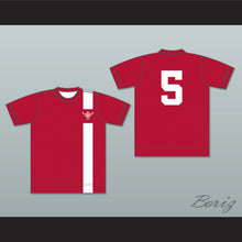 Load image into Gallery viewer, Vancouver Royals Red Football Soccer Jersey