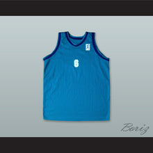 Load image into Gallery viewer, Velimir Perasovic 6 Baloncesto Fuenlabrada Teal Basketball Jersey