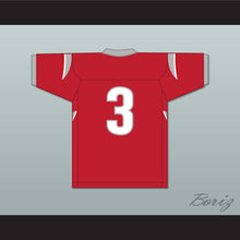 Load image into Gallery viewer, Velus Jones Jr. 3 Saraland High School Spartans Red Football Jersey 1