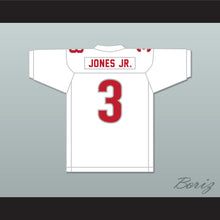 Load image into Gallery viewer, Velus Jones Jr. 3 Saraland High School Spartans White Football Jersey 2