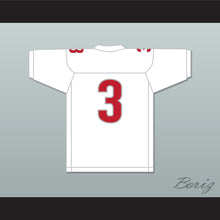 Load image into Gallery viewer, Velus Jones Jr. 3 Saraland High School Spartans White Football Jersey 1