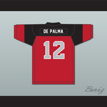 Load image into Gallery viewer, Vik De Palma 12 Blackfoot High School Red Football Jersey 2