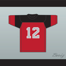 Load image into Gallery viewer, Vik De Palma 12 Blackfoot High School Red Football Jersey 1