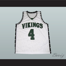 Load image into Gallery viewer, Jeremy Lin 4 Palo Alto Vikings High School White Basketball Jersey
