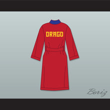 Load image into Gallery viewer, Viktor Drago Red Satin Full Boxing Robe Creed II