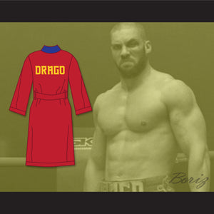 Viktor Drago Red Satin Full Boxing Robe Creed II