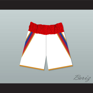 Viktor Drago Russia White Boxing Shorts Creed II