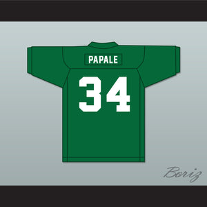 Vince Papale 34 Comebacks Tryout Green Football Jersey