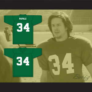 Vince Papale 34 Comebacks Tryout Green Football Jersey