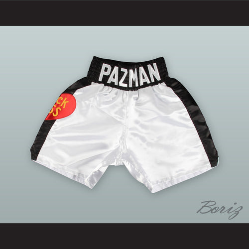 Vinny Paz Kick Ass White Boxing Shorts