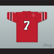 Load image into Gallery viewer, 1974 WFL Virgil Carter 7 Chicago Fire Road Football Jersey with Patch