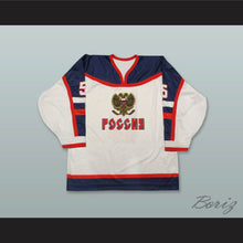 Load image into Gallery viewer, Vishnevski 5 Russia White Hockey Jersey