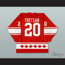 Load image into Gallery viewer, Vladislav Tretiak 20 USSR CCCP Red Hockey Jersey