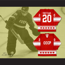Load image into Gallery viewer, Vladislav Tretiak 20 USSR CCCP Red Hockey Jersey