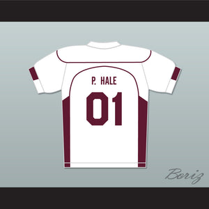 Peter Hale 01 Beacon Hills Cyclones Lacrosse Jersey Teen Wolf White